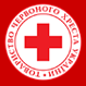 Волонтеры красного креста в городе Рубежное
